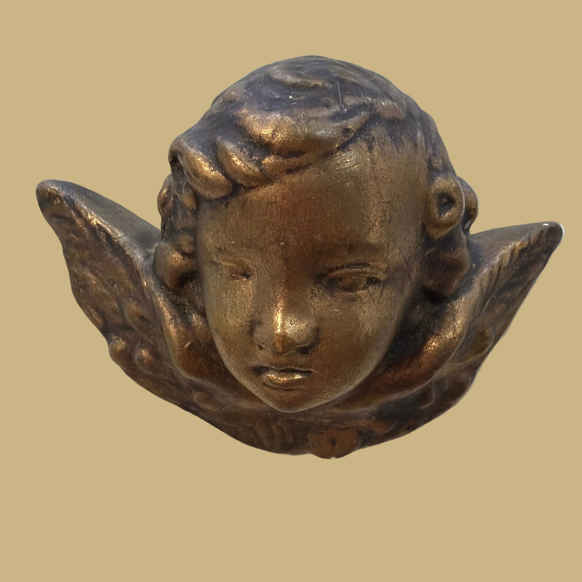 Gilt Carved Cherub