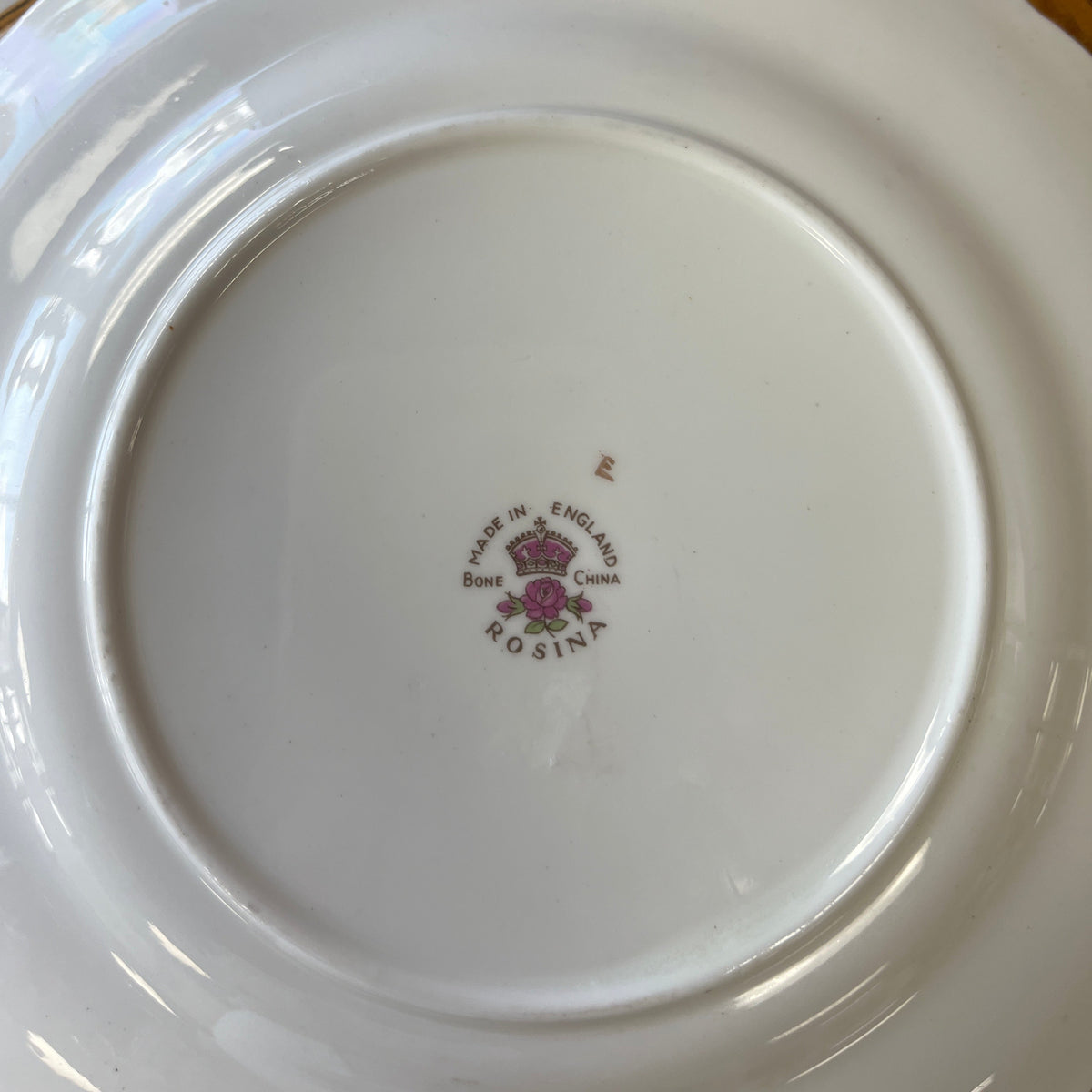 Rosina “Queens”English Bone China Plate