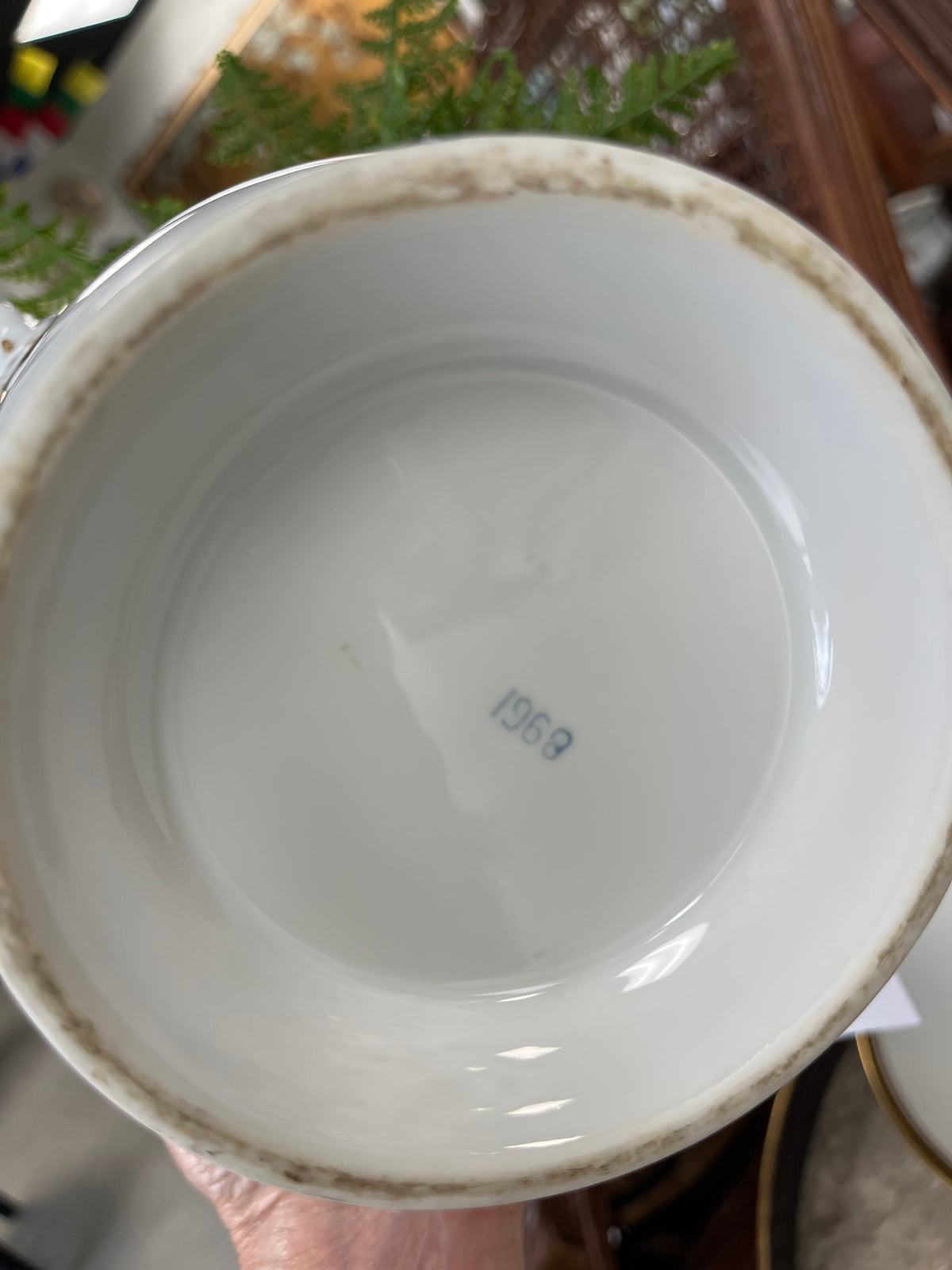 Vintage Italian Porcelain Cachepot