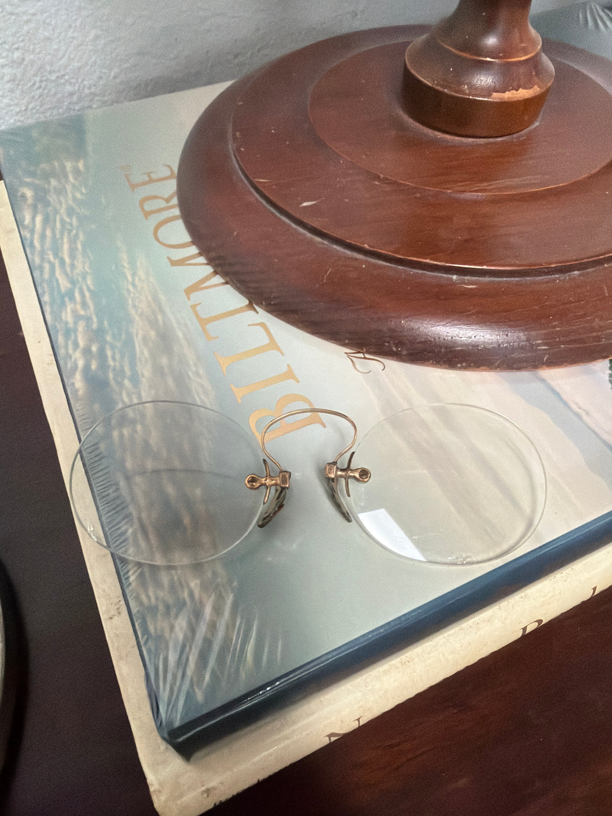Antique Pince-nez Spectacles, "Nose Pinchers”