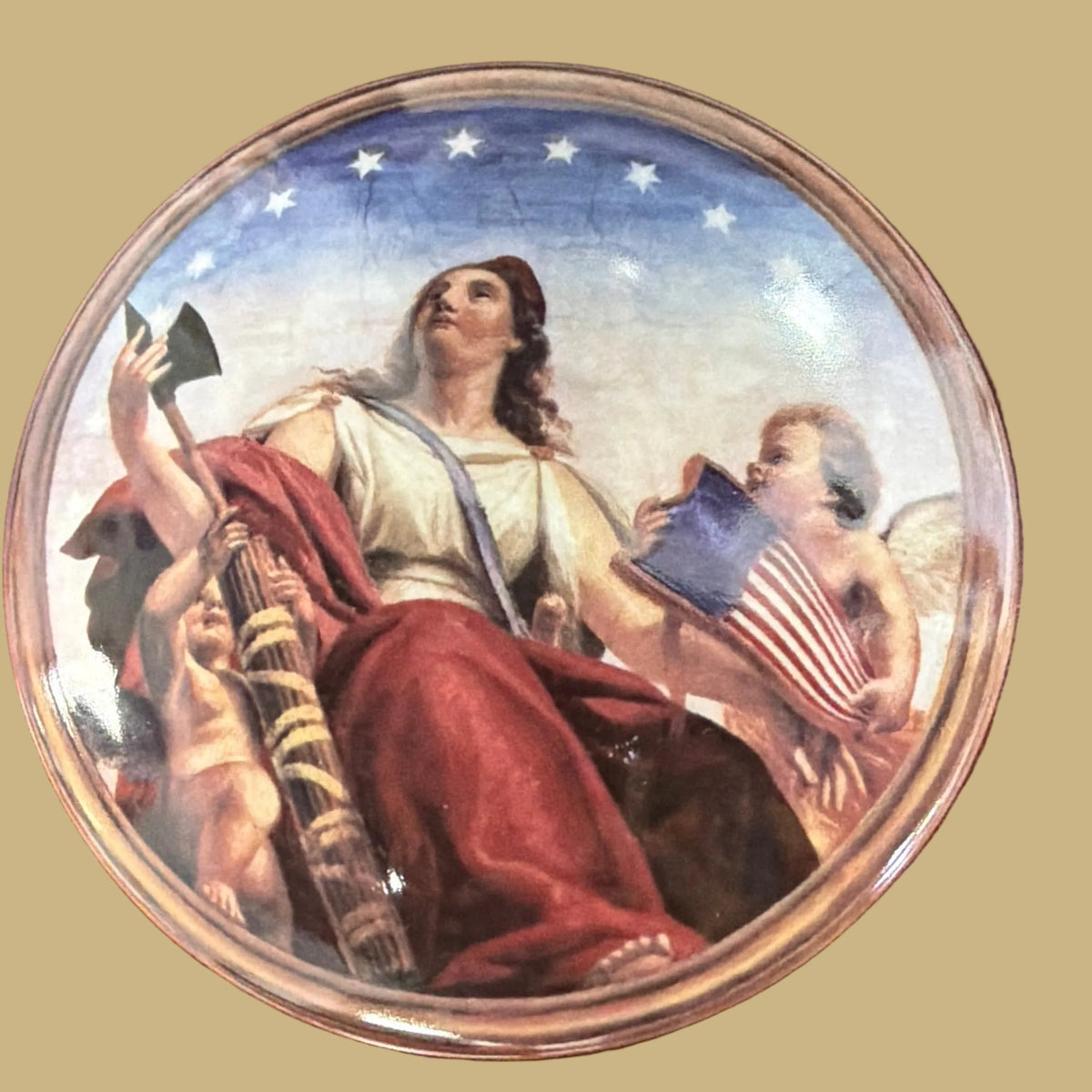 Liberty US Capitol Fresco Trinket Box