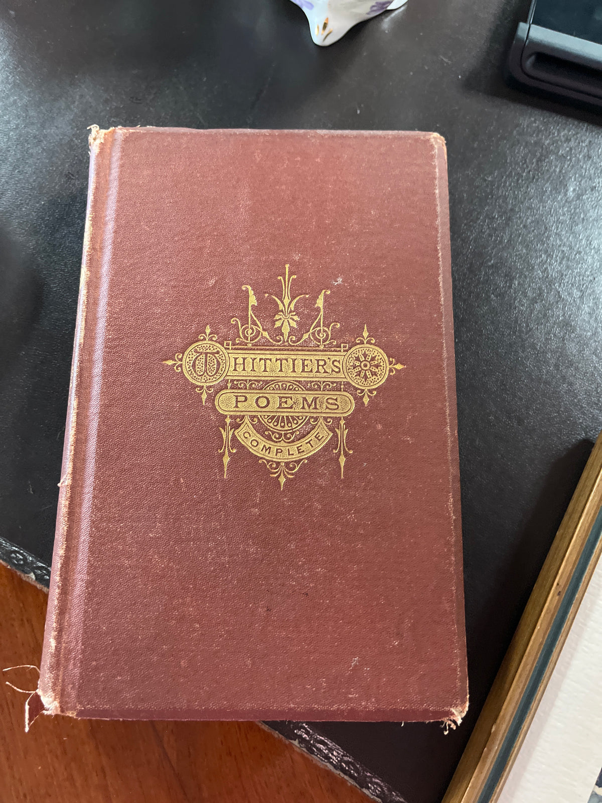 Antique Poetry Book