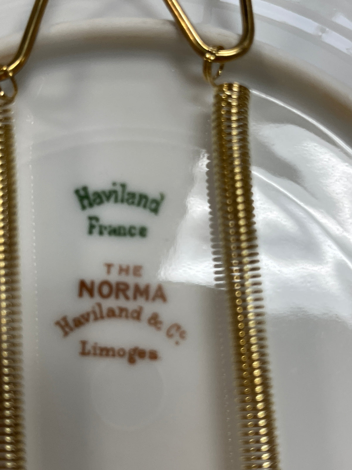 Vintage Haviland Limoges Plate, Norma Pattern