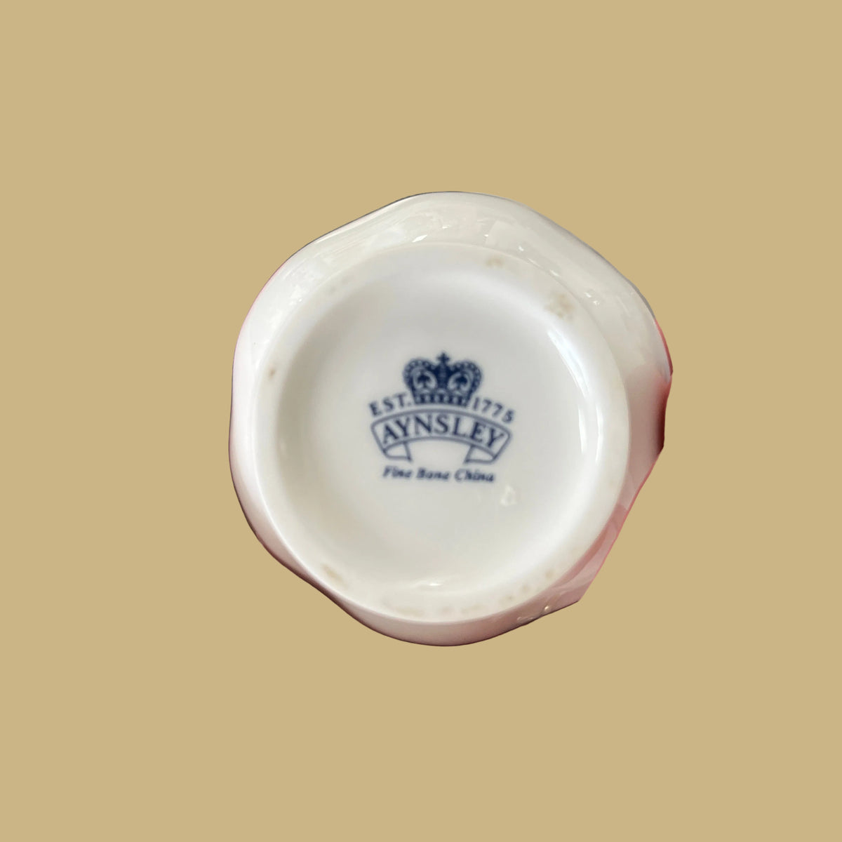 Aynsley Bone China Vase "Cottage Garden" Pattern/Small