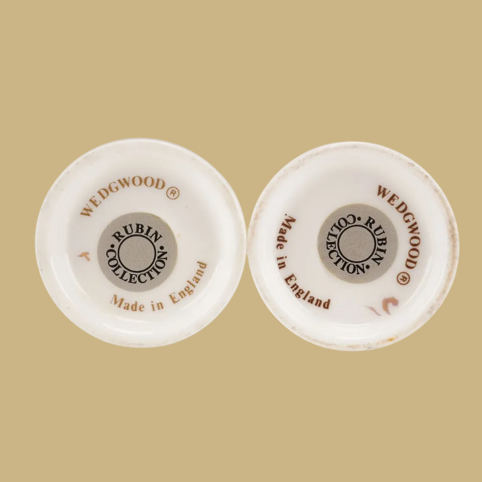 Wedgwood Salt & Pepper Shakers for Qantas Airways Airlines