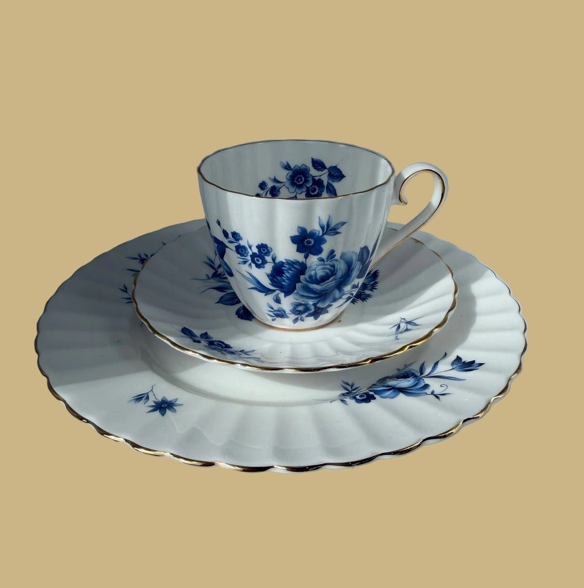 Vintage Royal Tuscan Tea Cup & Saucer Set