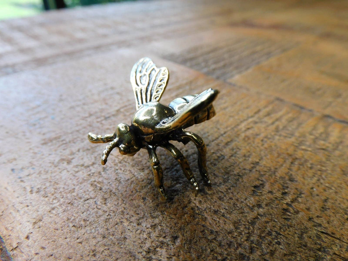 Small Brass Bee Figurine