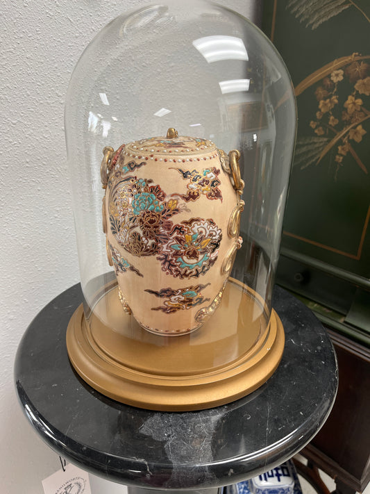 Antique Circa 1890 Japanese Meiji Era Satsuma Vase
