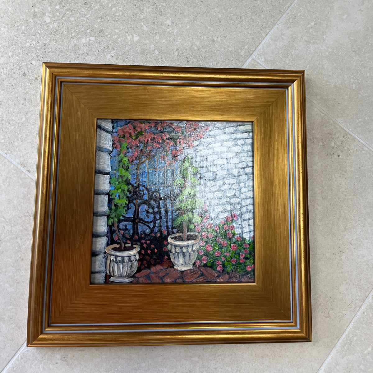 Original Acrylic by Detta Cutting Zimmerman