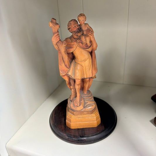 St. Christopher Caring Baby Jesus