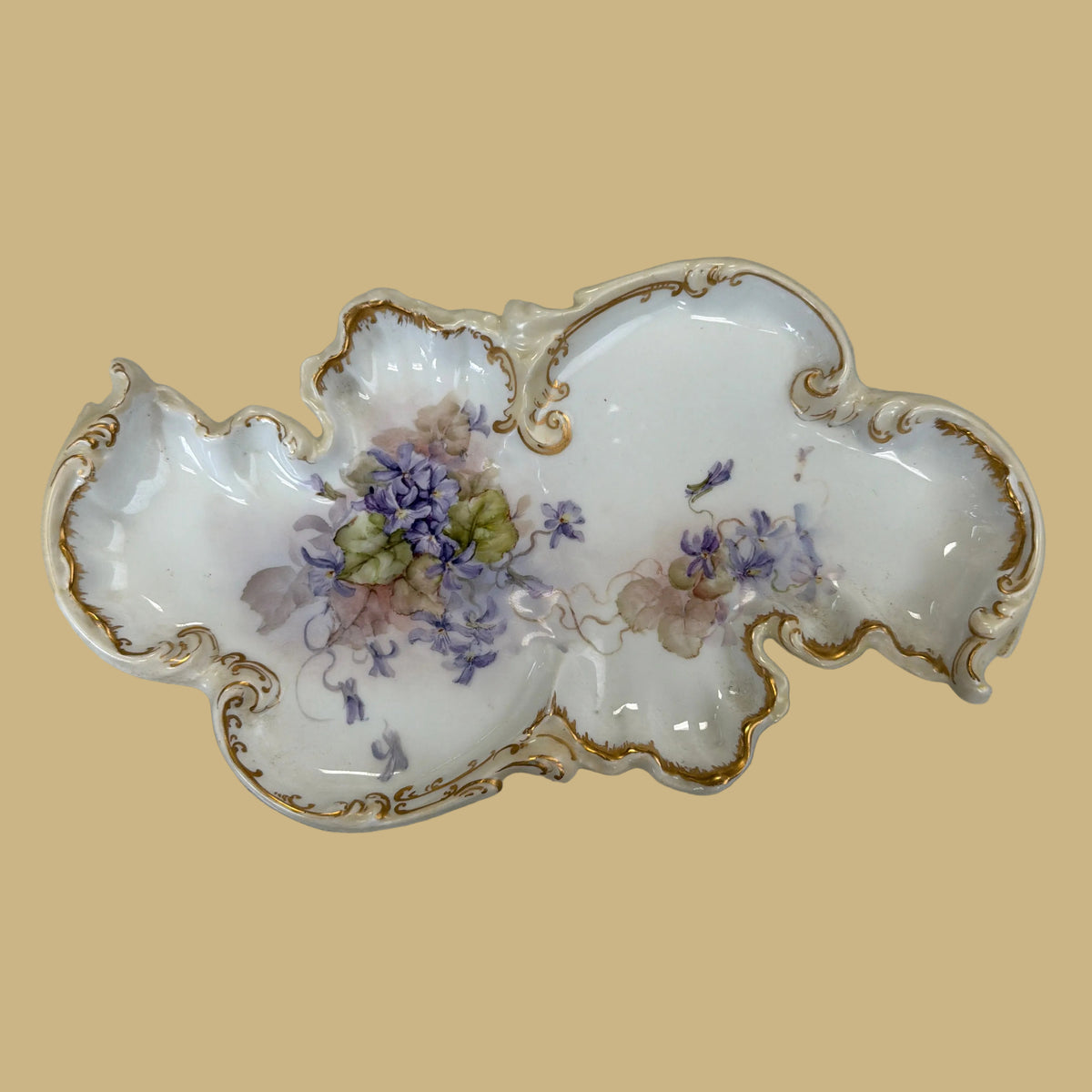 Hand-painted Porcelain Dish