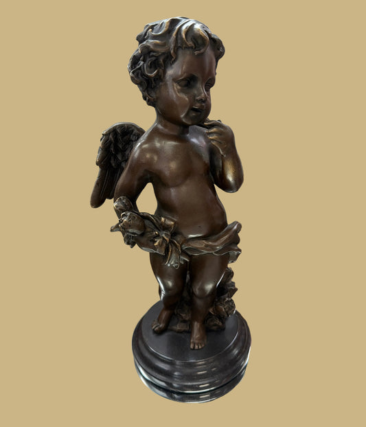 French Cherub Statue