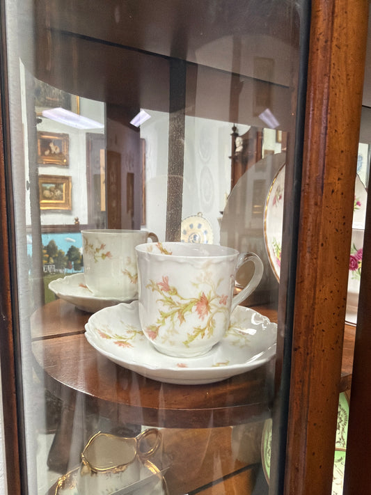 Demitasse Haviland Limoges Tea Cup and Saucer Set