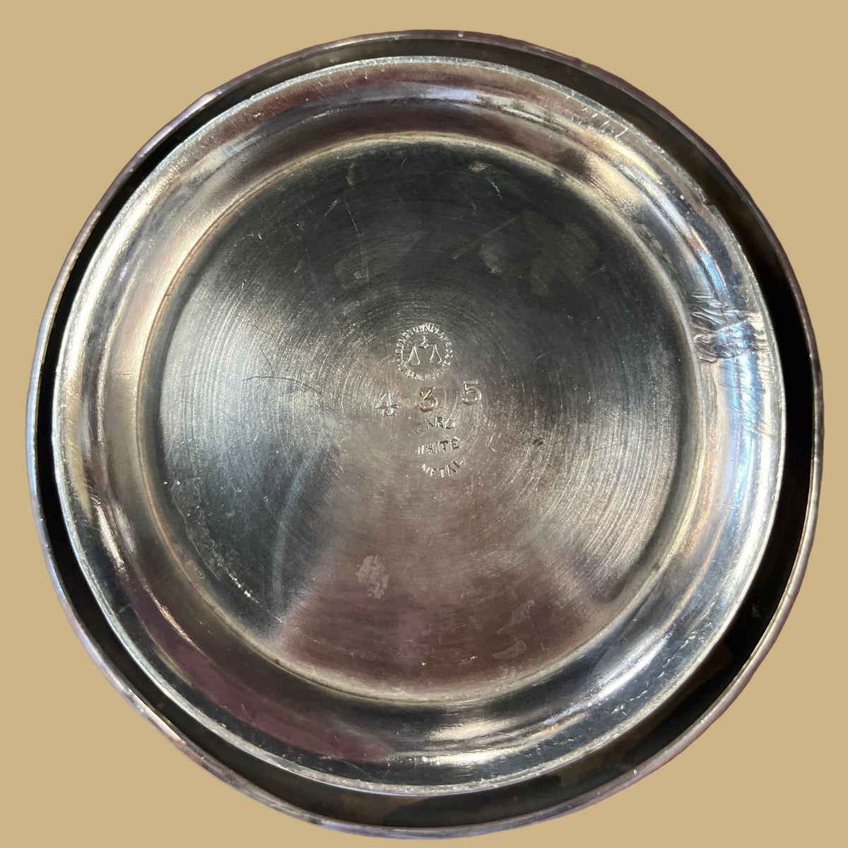 19th Century Silver Plated Butter Dish w/Cow Finial