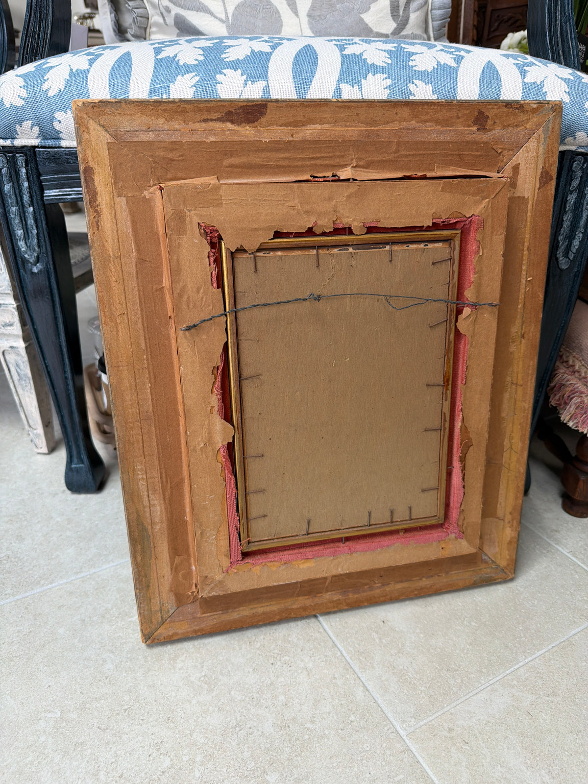 Ornately Framed Stan David Print