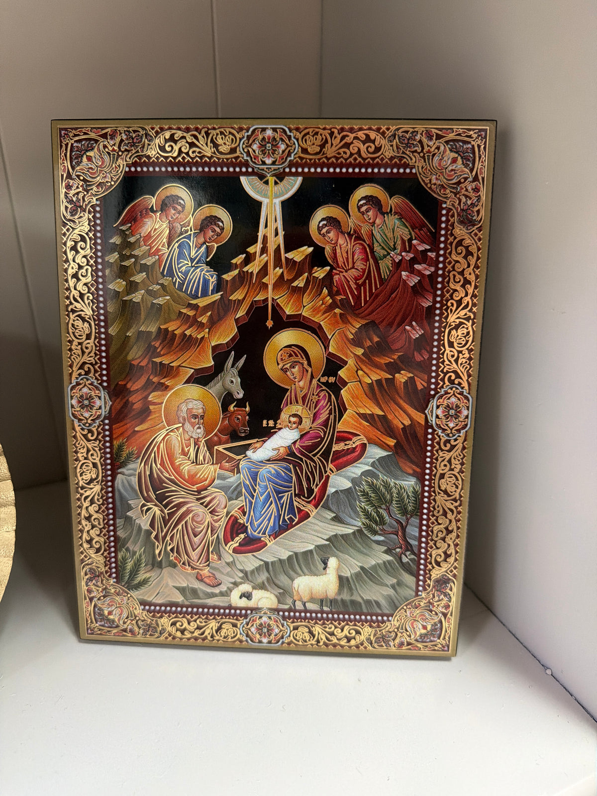 Byzantine-style Nativity Icon