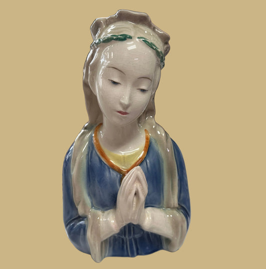 Goldscheider Porcelain Madonna by Piera Funaro