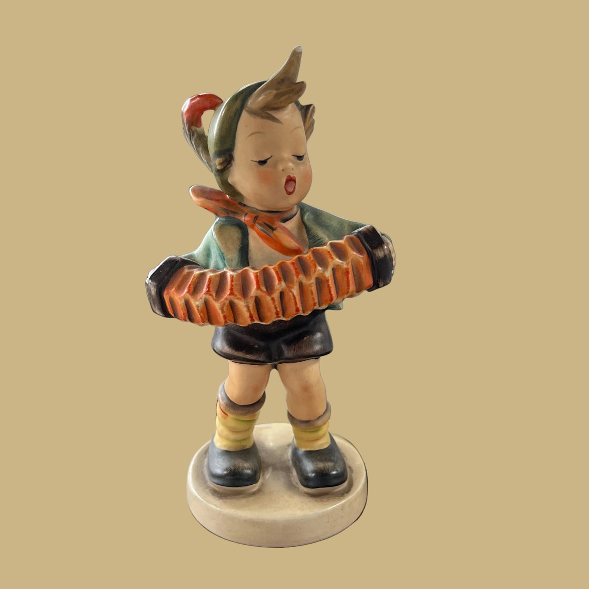 Vintage Goebel Hummel “Accordion Boy” #185