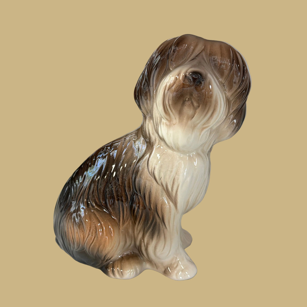 Lladro/Daisa Ceramic Sheepdog Figurine