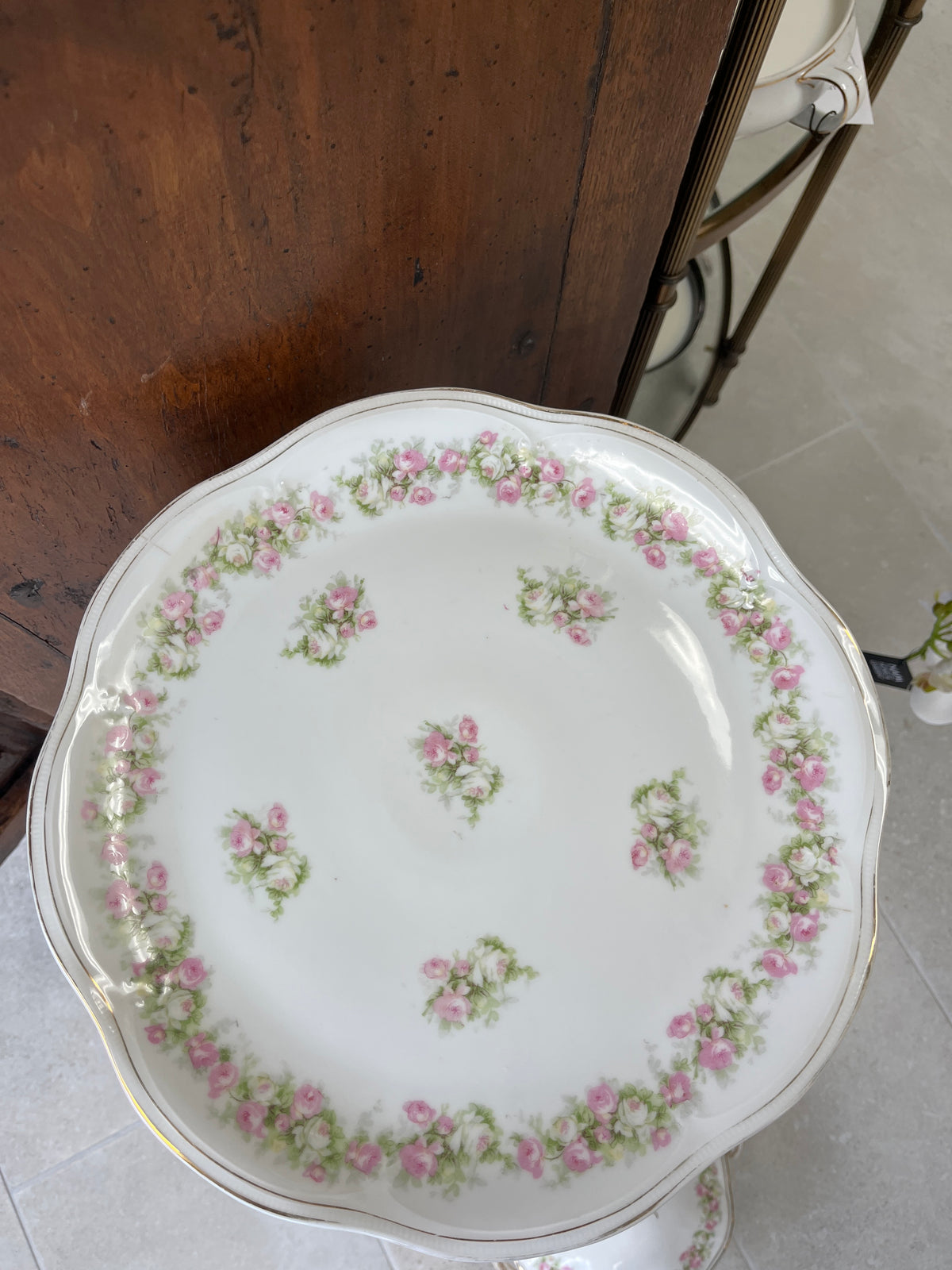 A “Mignon” Pattern Plate by Z.S. & Co.