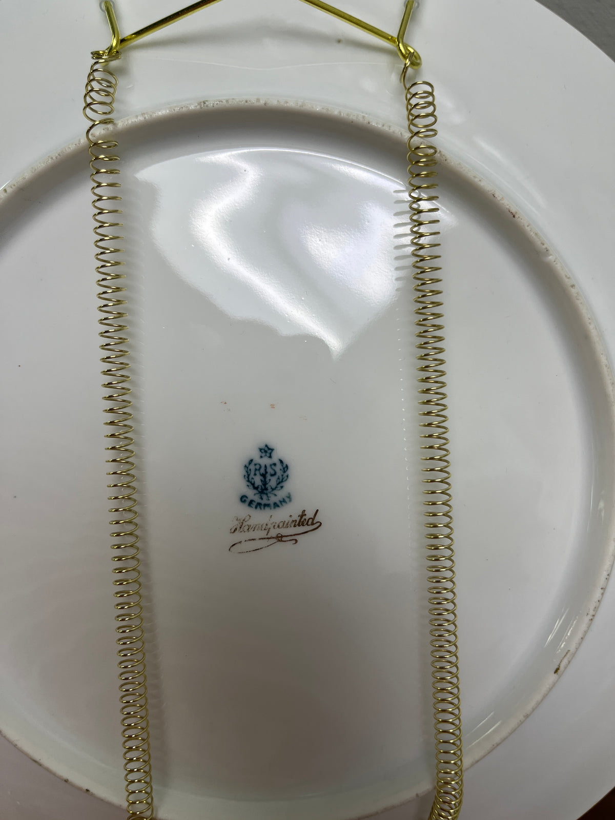 Antique RS German Hand-Painted Plate