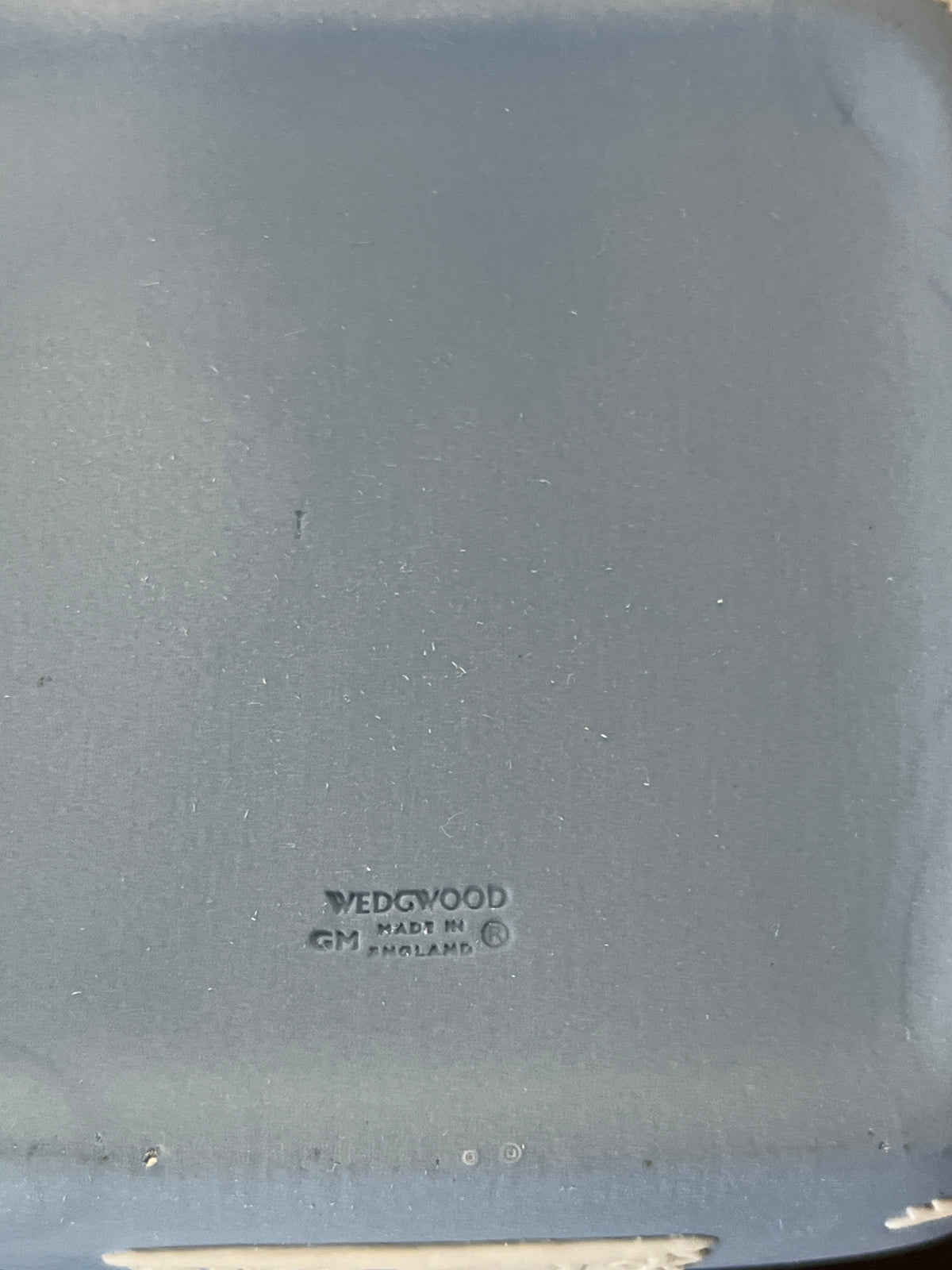 Wedgwood Blue Jasperware Trinket Box