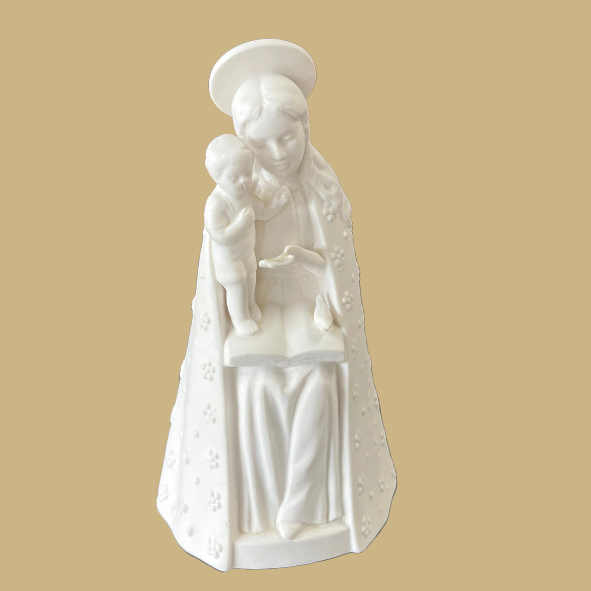 Vintage Goebel Hummel Bisque Flower Madonna Nightlight