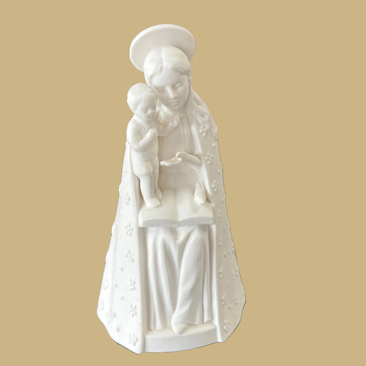 Vintage Goebel Hummel Bisque Flower Madonna Nightlight