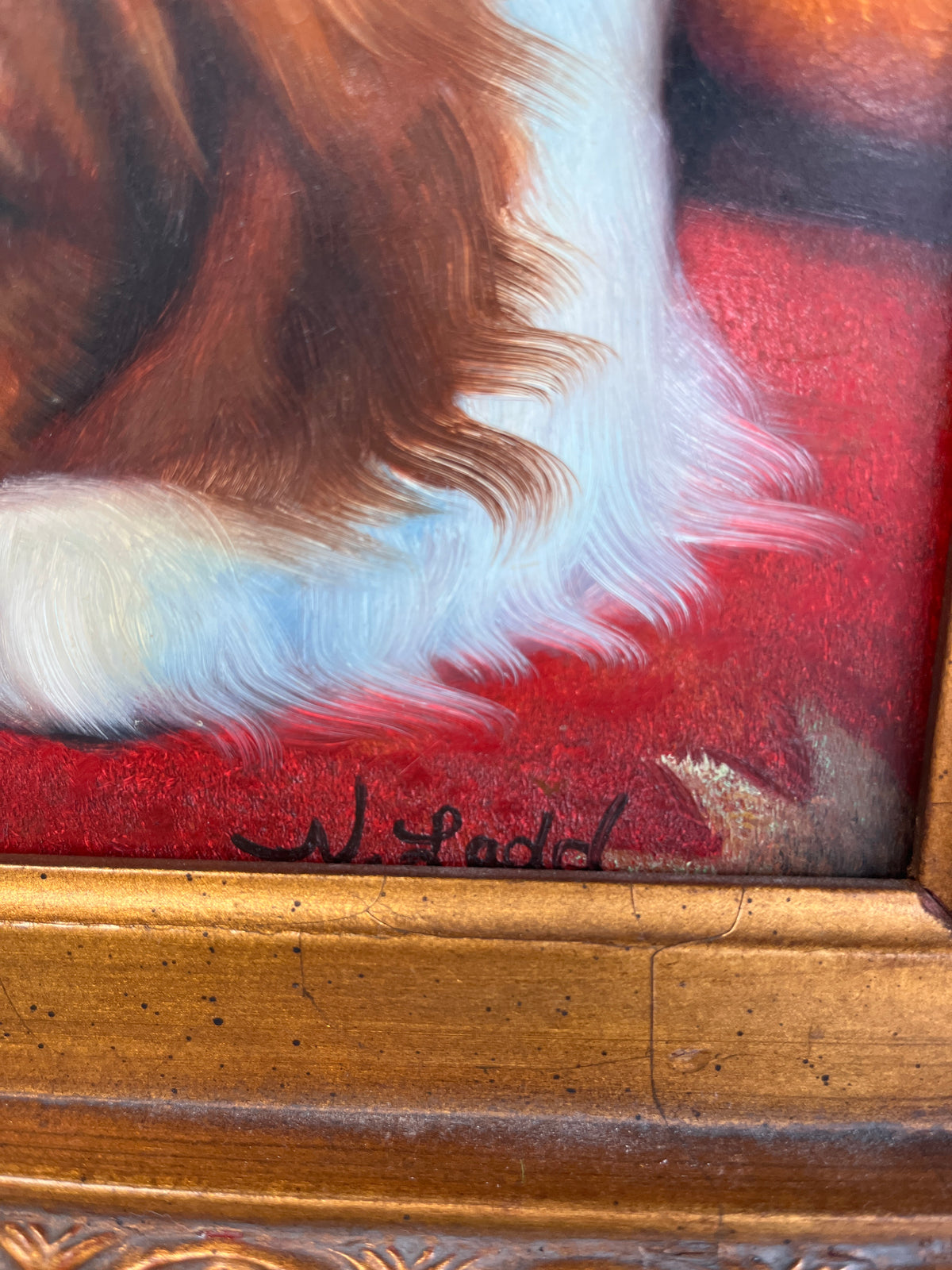 Vintage Oil Painting by Ladd