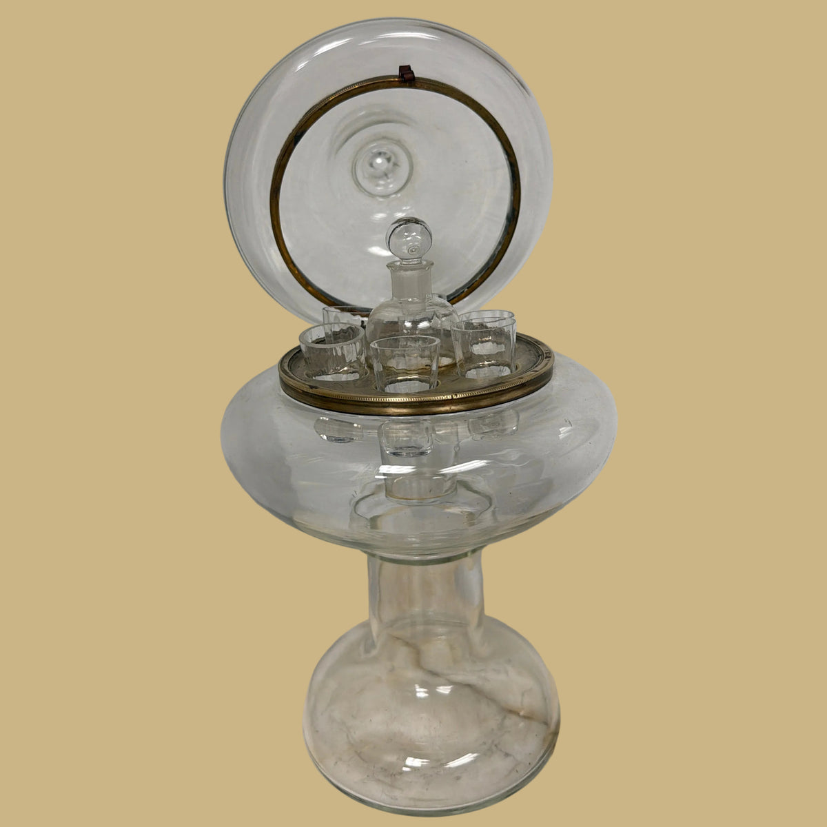 Vintage Glass Beverage Shot Chiller