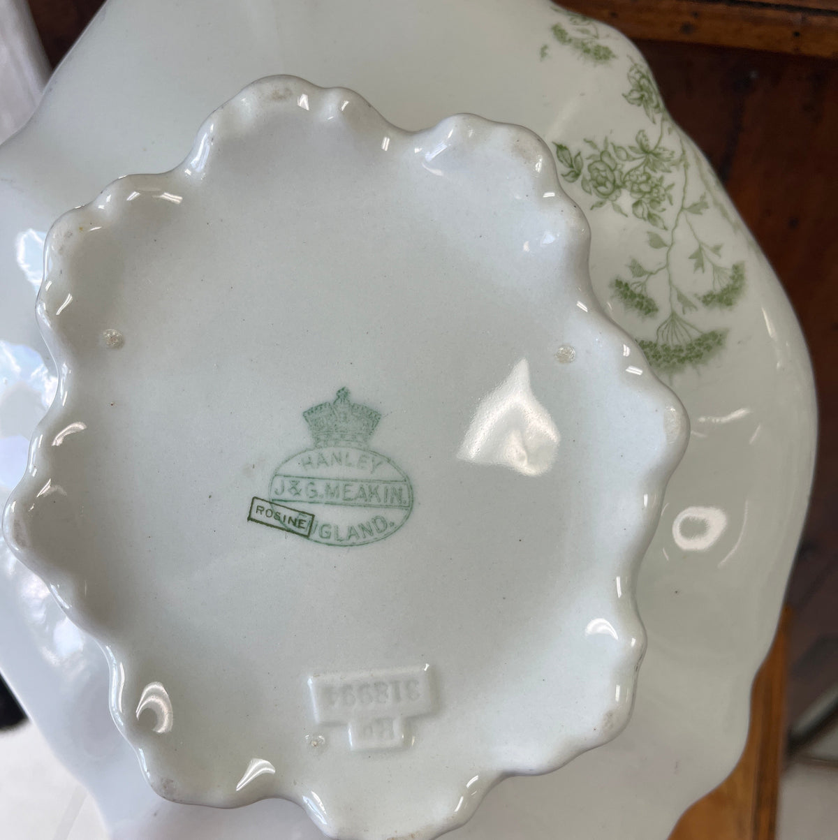 J&G Meakin "Rosine" Pattern Transferware Tureen