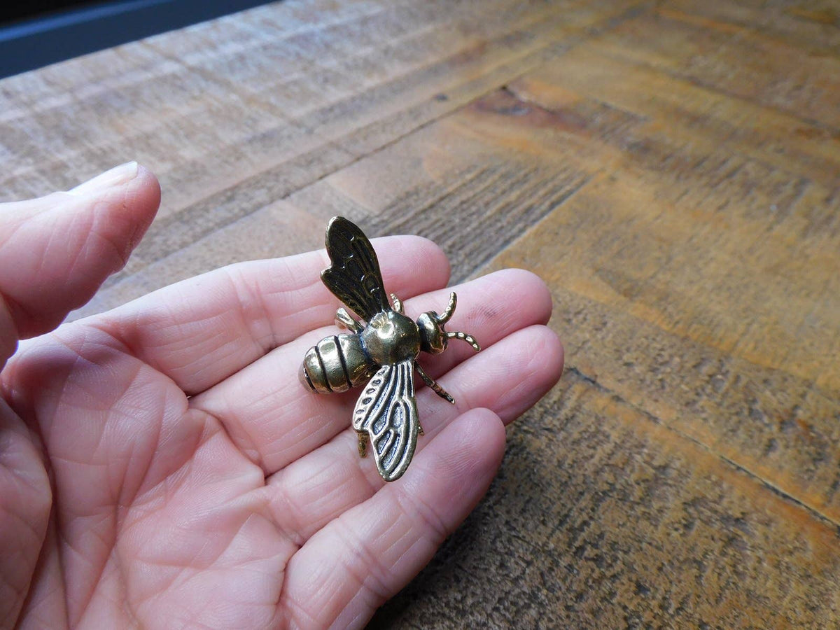 Small Brass Bee Figurine