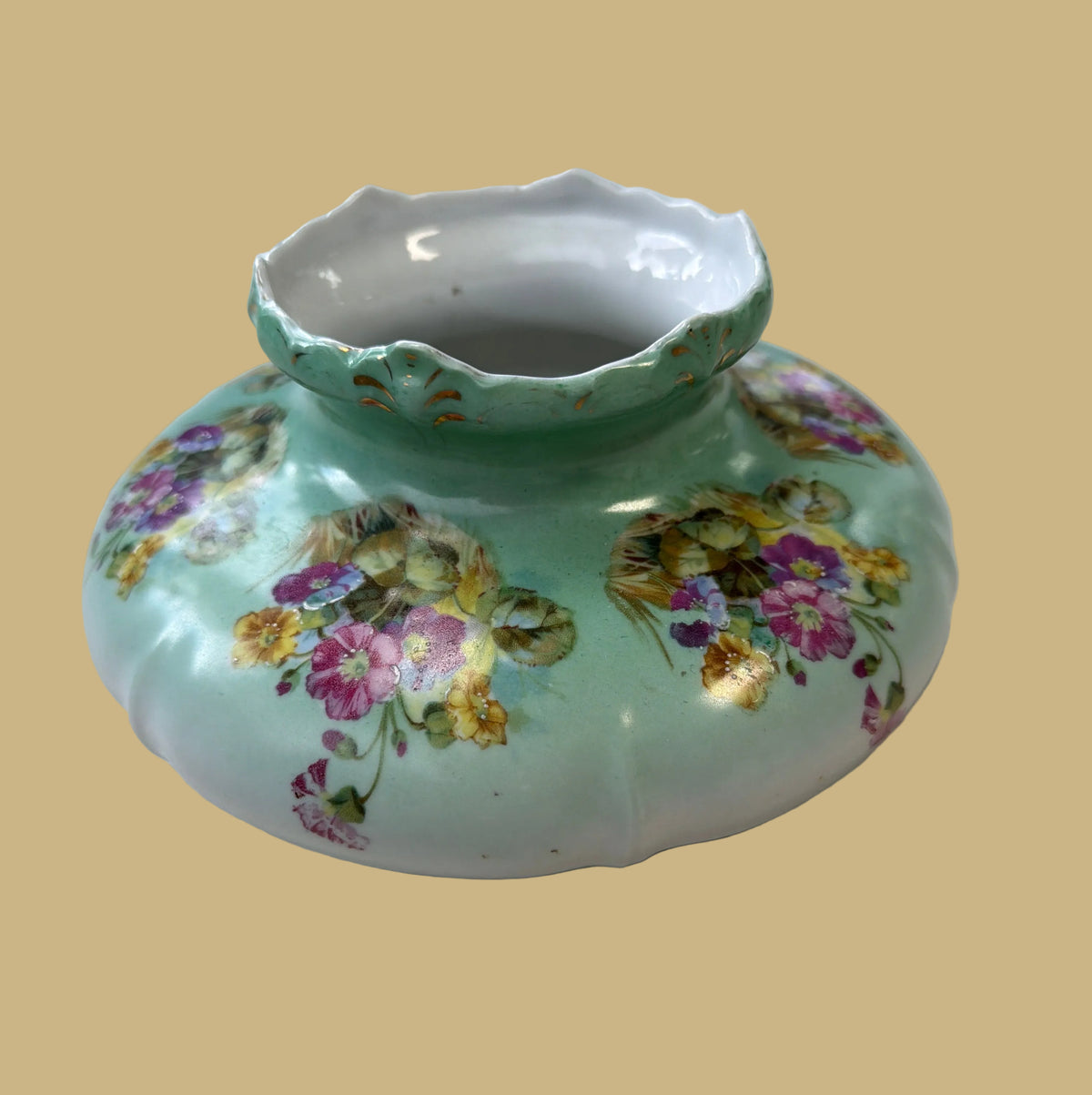 Eleanor China Austria Hand-painted Porcelain Vase