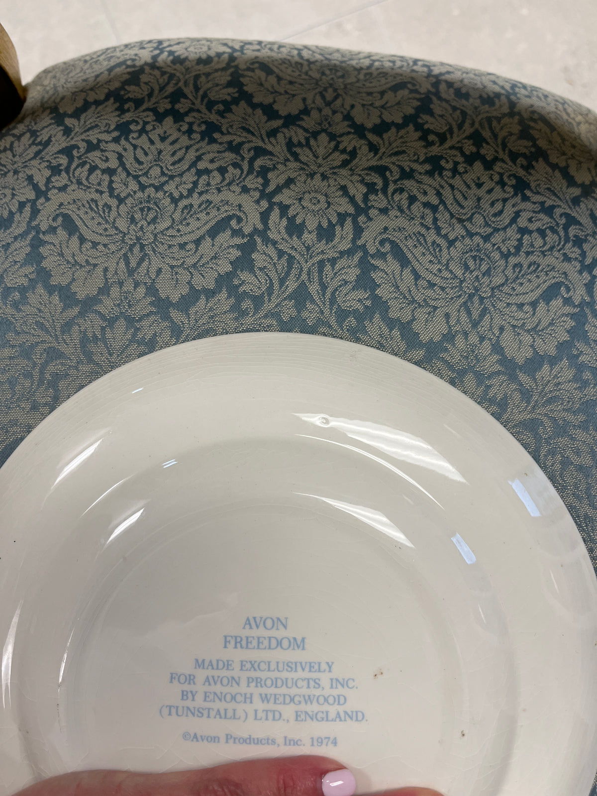 1974 Wedgwood Freedom Plate