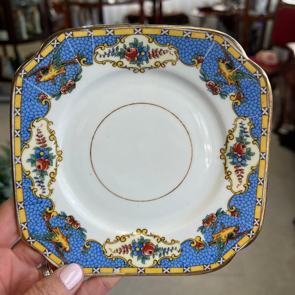 Art Deco Roslyn China Plate