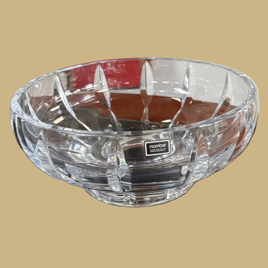 Nambe Crystal Bowl in Venus Pattern
