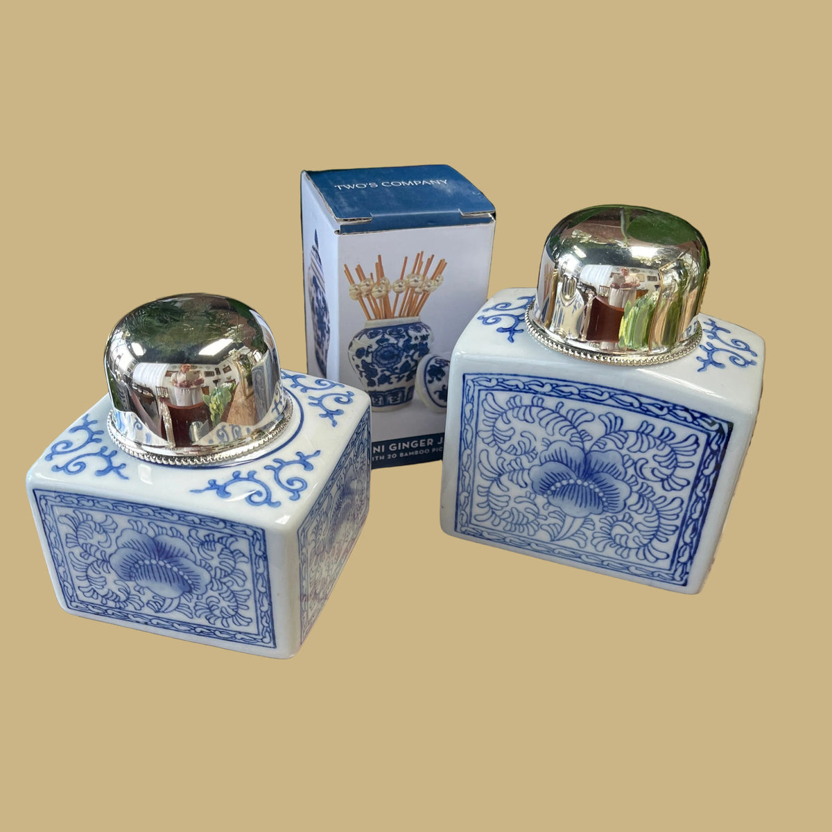 Canton Tea Jars