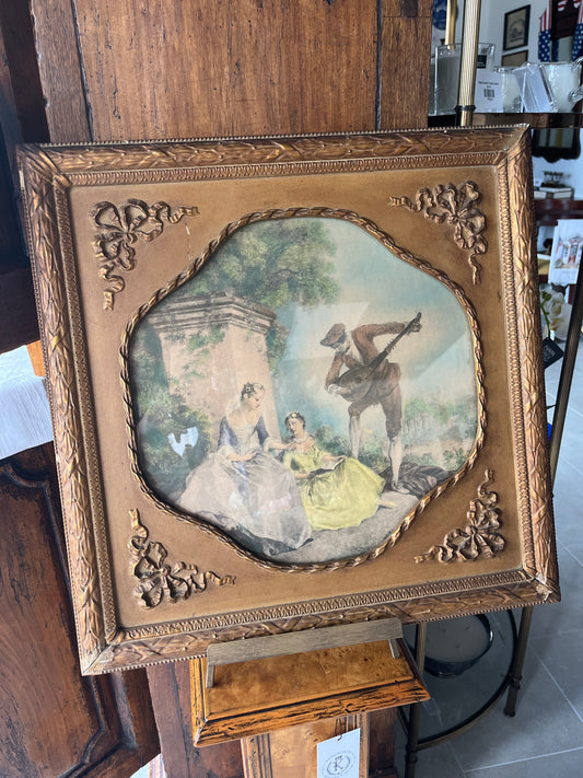 Nicolas Lancret’s Print “The Music Lesson”