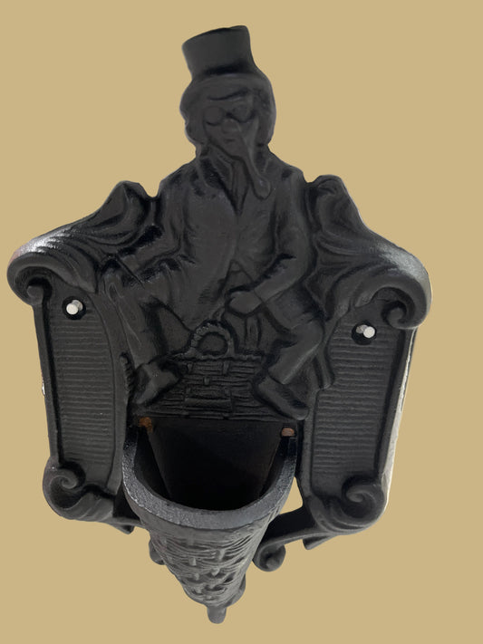 Cast Iron Matchbox Holder