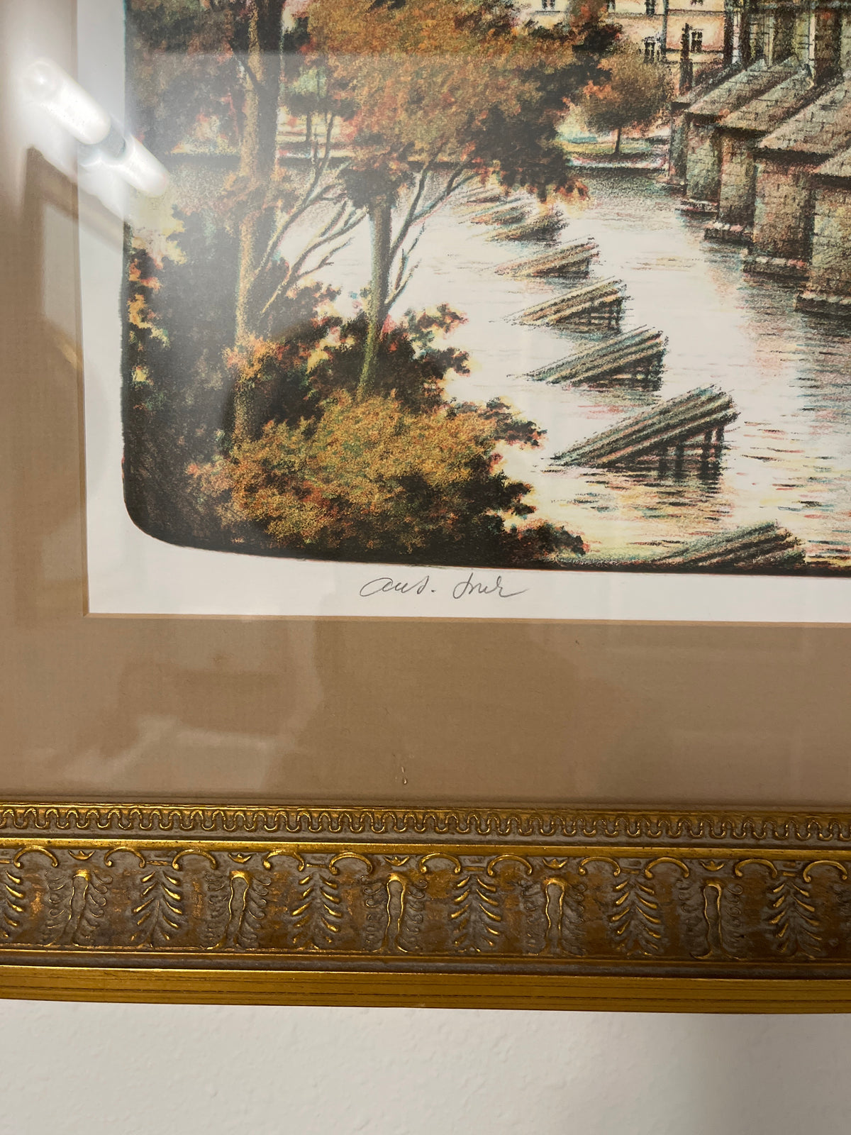 Framed Print of the Iconic Charles Bridge in Prague's