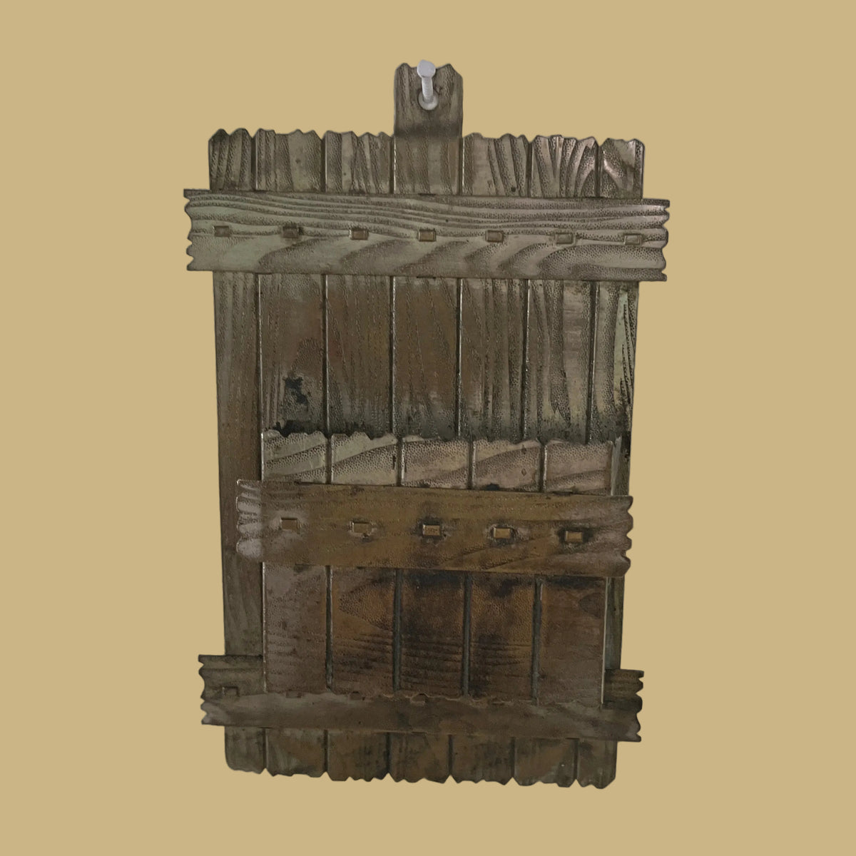 Vintage Tinware Match Holder