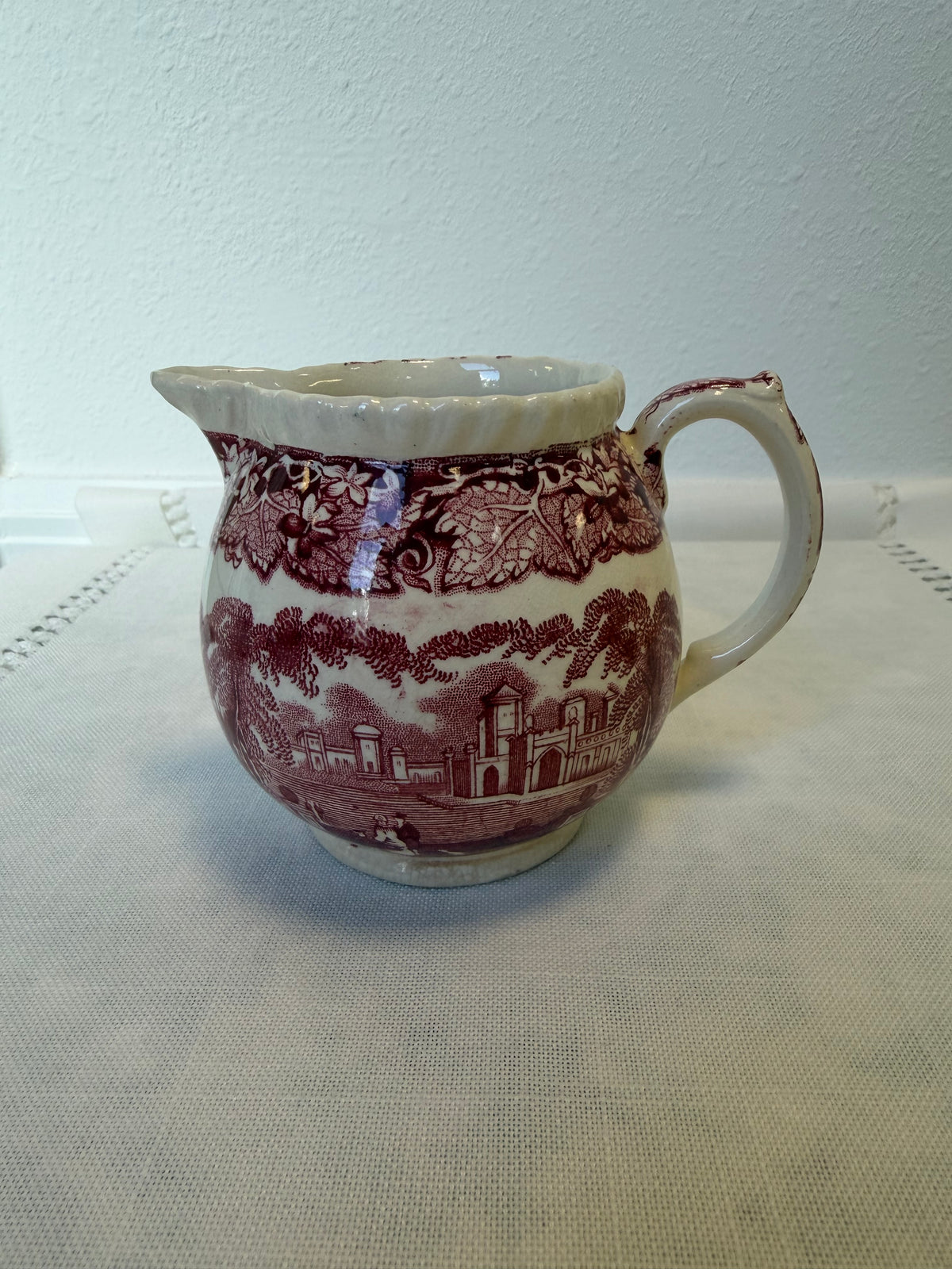 Antique Mason's Vista Transferware Ironstone Set of 3