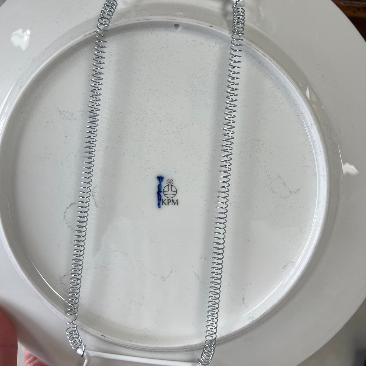 KPM Berlin Plate Depicting a German Palace