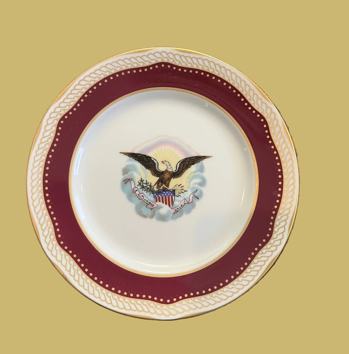 Vintage White House Plate Collection Abraham Lincoln 16th President