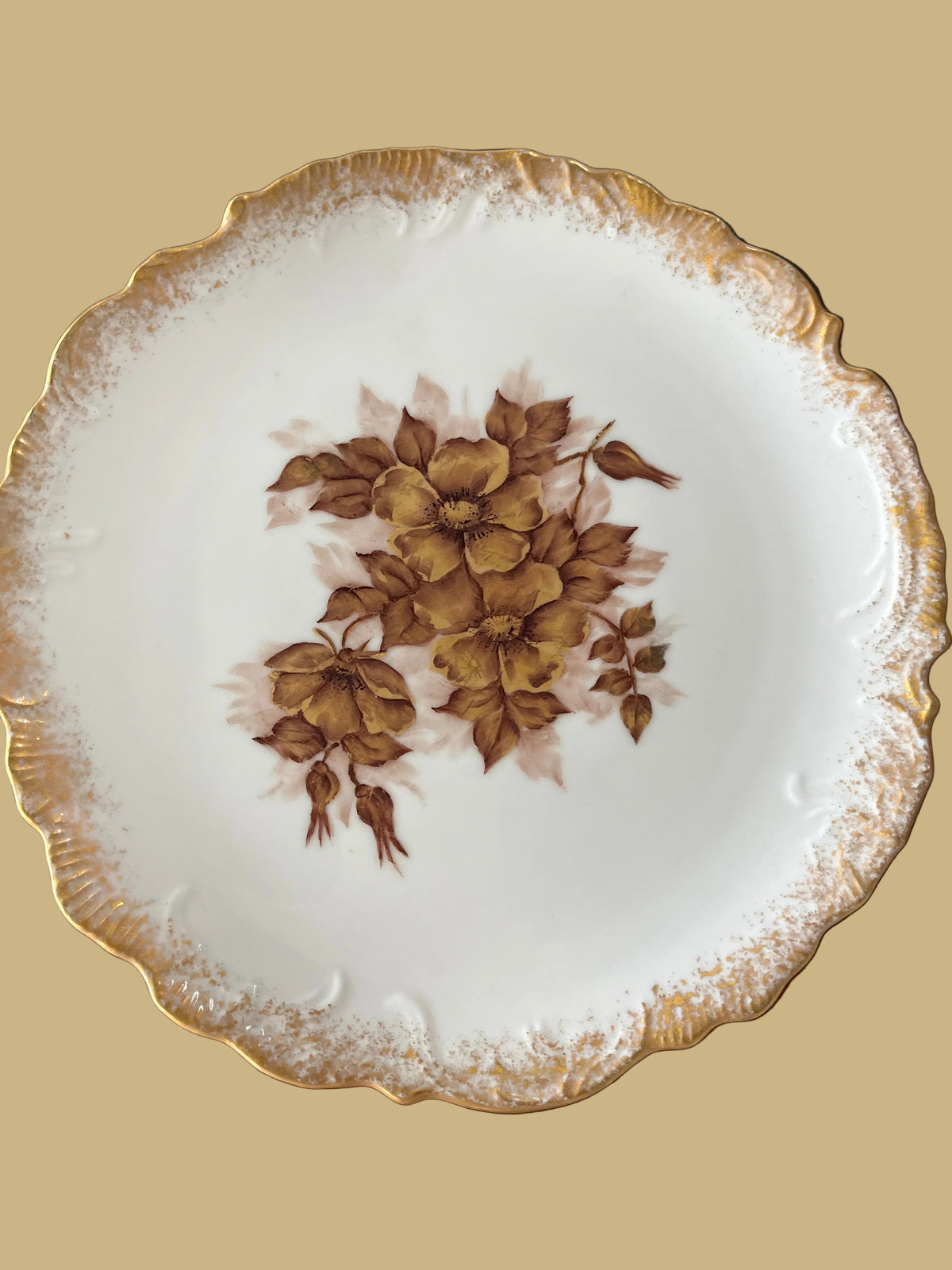 Kaplan Style Hand-Painted Decorative Plate