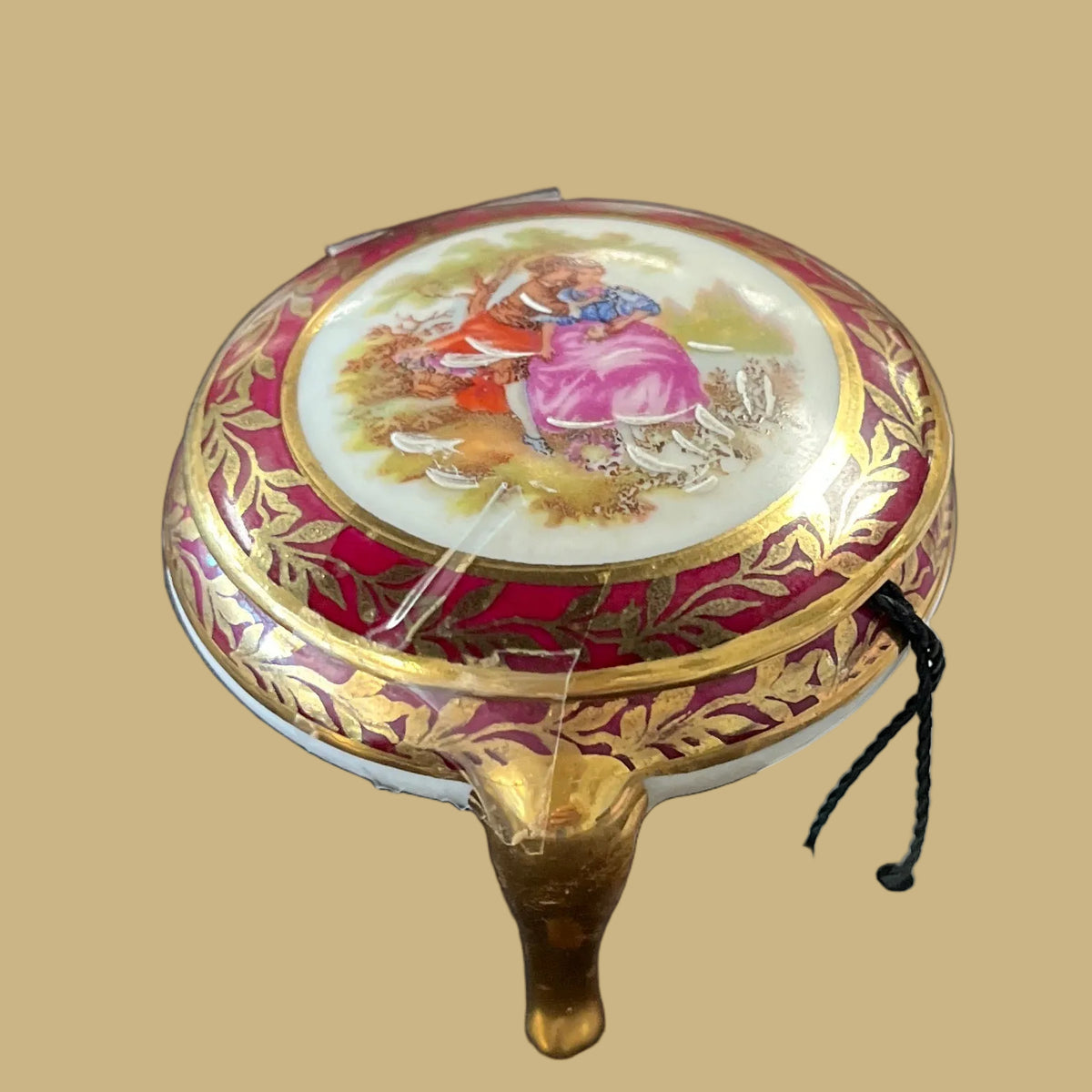 Hand-painted Limoges Trinket Box