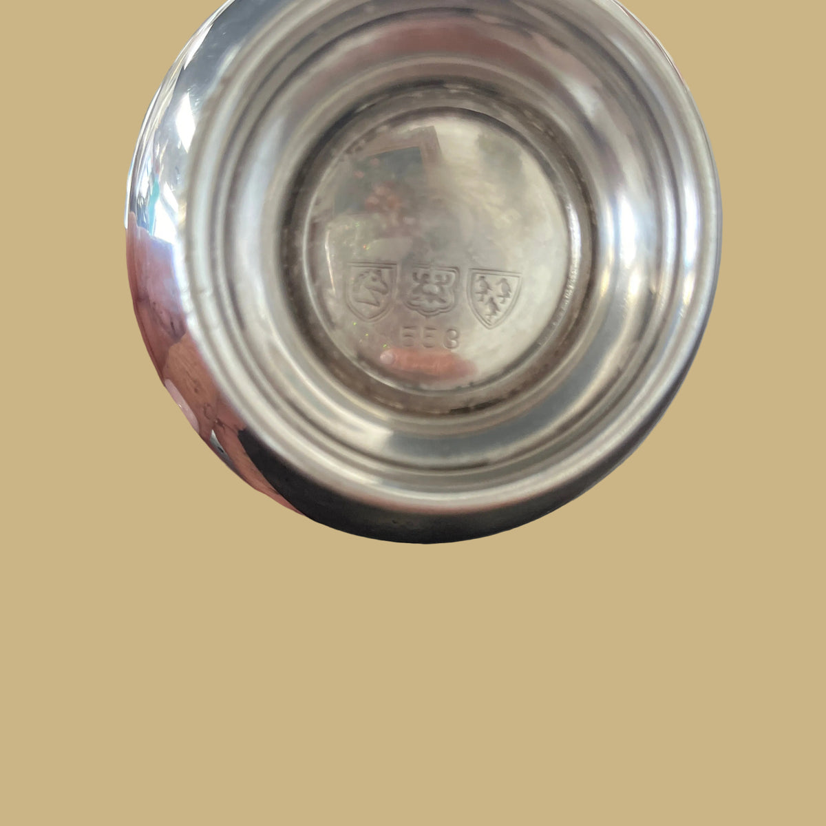 Silver Plated Footed Bowl w/Markings