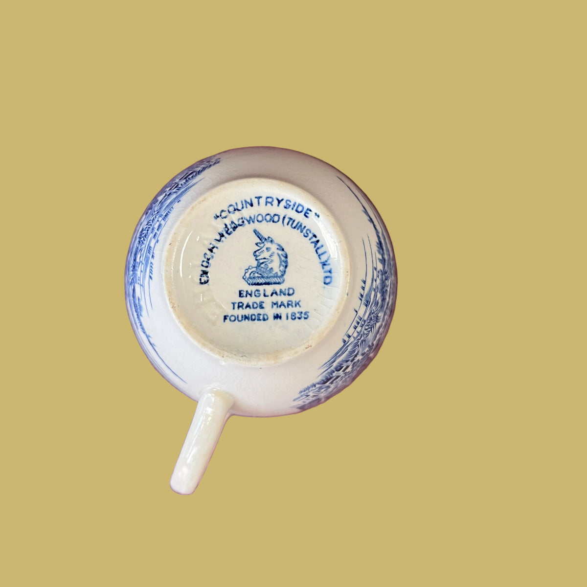 Enoch Wedgwood Transferware Teacup