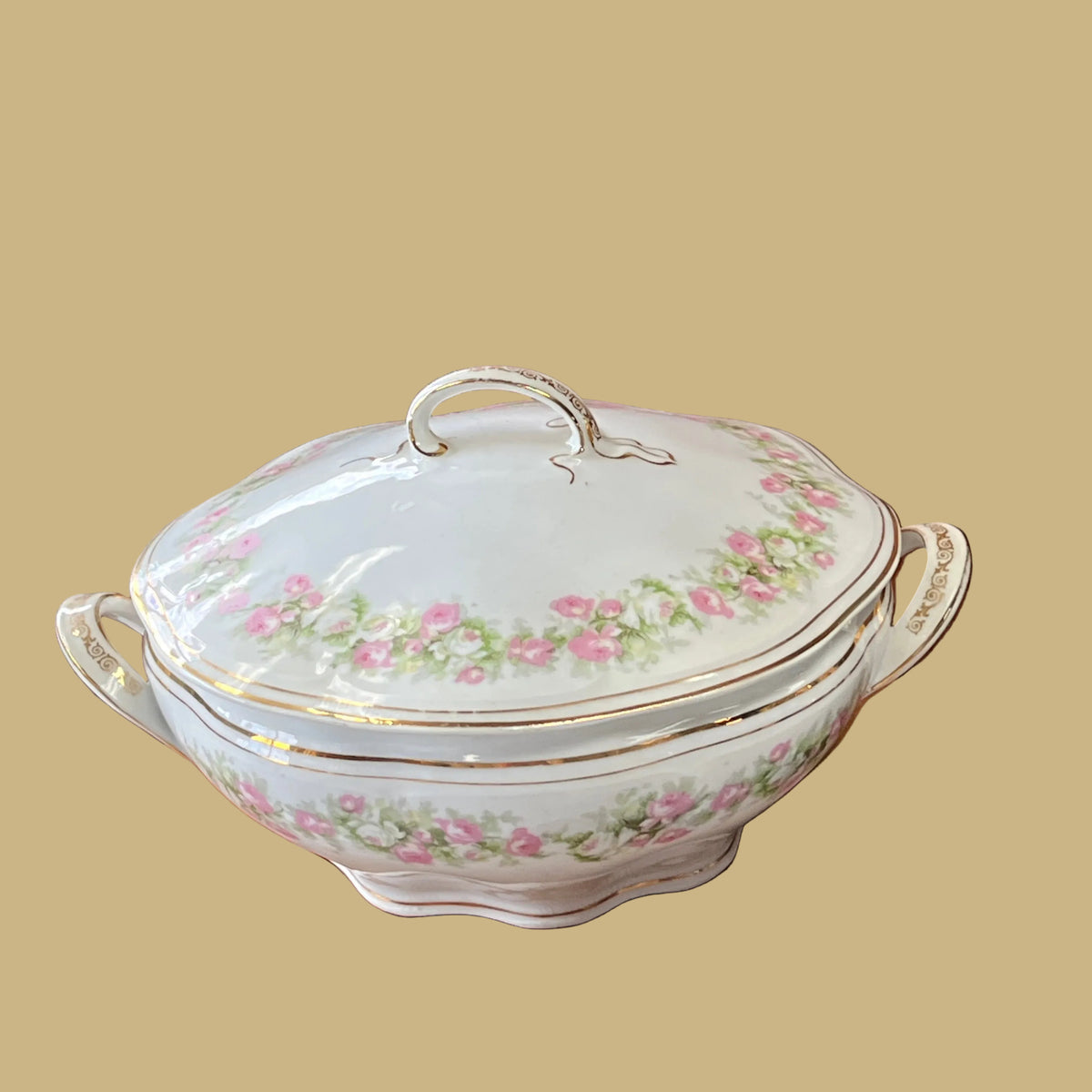 A “Mignon” Pattern covered Tureen by Z.S. & Co.