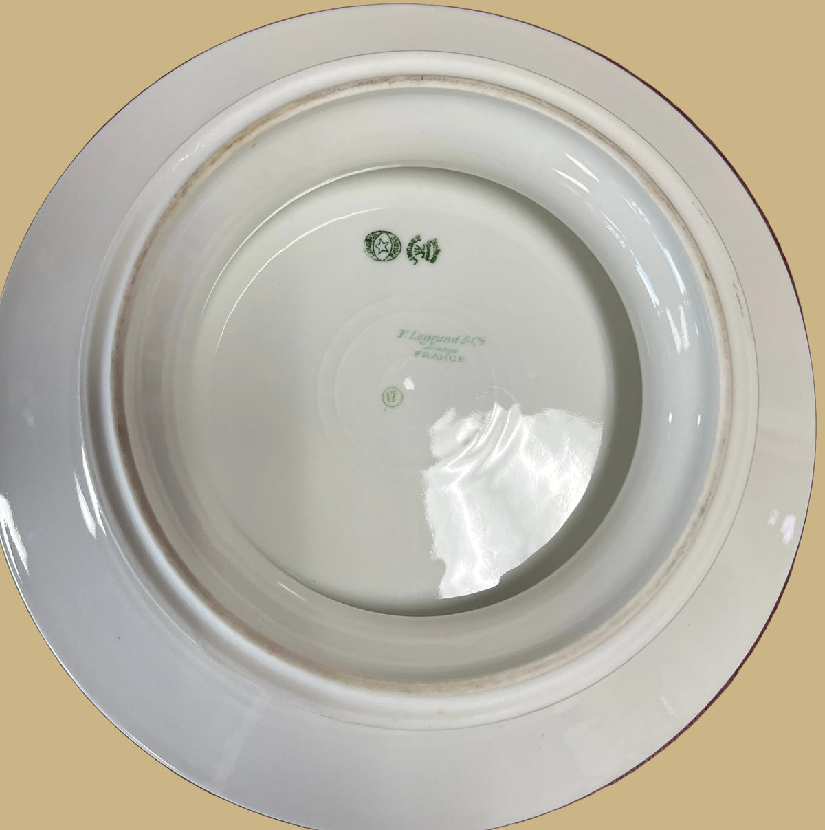 Limoges Porcelain Cake Plate